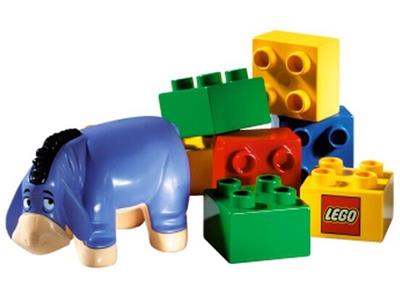 2977 LEGO Duplo Winnie the Pooh Eeyore and the Little Raincloud thumbnail image