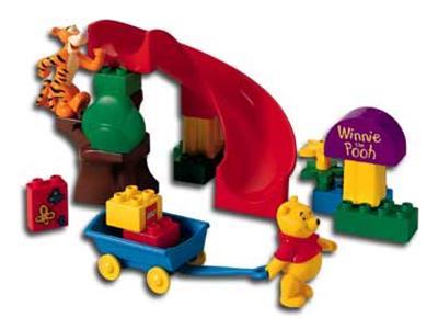 2985 LEGO Duplo Winnie the Pooh Tigger's Slippery Slide thumbnail image