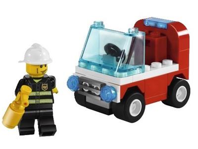30001 LEGO City Fireman's Car thumbnail image