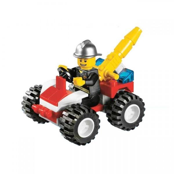 New-Stocking Stuffer! Details about   Lego City Mini Set Fire Chief w/ Car & Hose 30010-31 pcs 