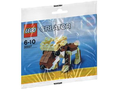 LEGO 30027 Creator Reindeer Polybag Set 66 Pieces NEW & SEALED 