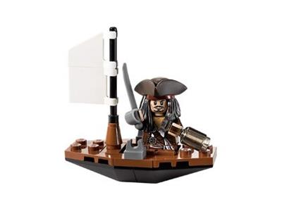 Merchandising Sæt tøj væk landmænd LEGO 30131 Pirates of the Caribbean Jack Sparrow's Boat | BrickEconomy