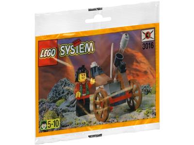 3016 LEGO Castle Ninja Master and Heavy Gun