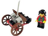 3016 LEGO Castle Ninja Master and Heavy Gun