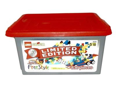3028 LEGO Limited Edition Silver Freestyle Tub