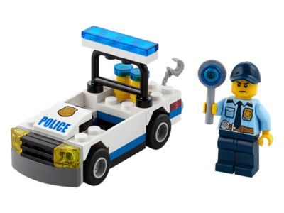 Lego city polybag 30352-police car-new nine 