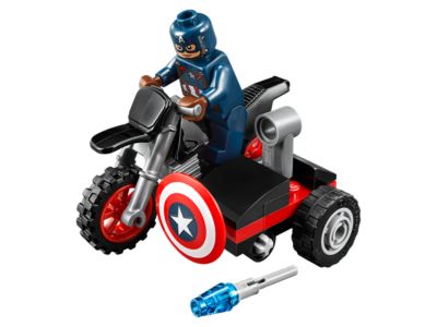 30447 LEGO Captain America Civil War Captain America's Motorcycle  thumbnail image