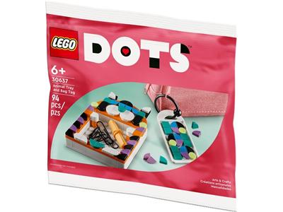 30637 LEGO Dots Animal Tray and Bag Tag