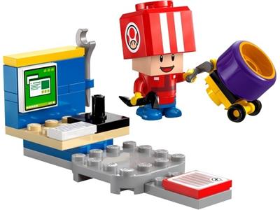 30702 LEGO Super Mario Mario Kart Toad (Pit Crew) thumbnail image
