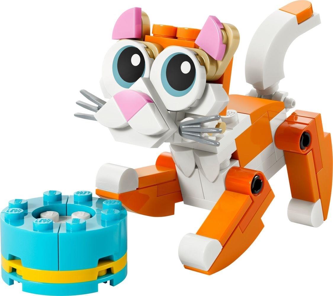 LEGO 30714 Creator 3 in 1 Orange Cat | BrickEconomy
