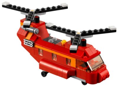 31003 LEGO Creator 3 in 1 Red Rotors thumbnail image