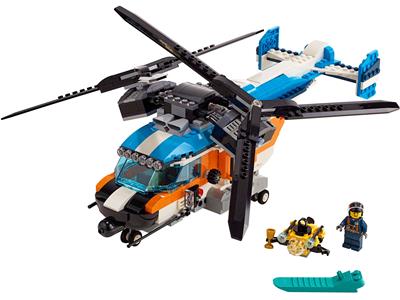31096 LEGO Creator 3 in 1 Twin-Rotor Helicopter thumbnail image