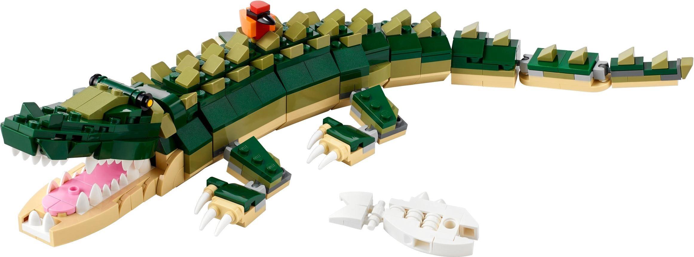 Lego crocodile hotsell