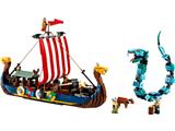 31132 LEGO Creator 3 in 1 Viking Ship and the Midgard Serpent thumbnail image