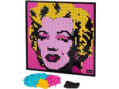 31197 LEGO Art Andy Warhol's Marilyn Monroe thumbnail image