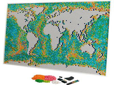 LEGO Art World Map