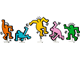 Keith Haring - Dancing Figures thumbnail