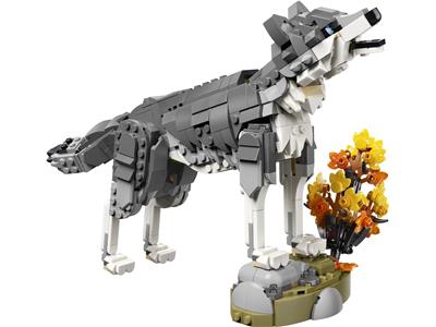 31393 LEGO Creator 3 in 1 Forest Animals Gray Wolf thumbnail image