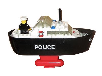 Lego police boat vintage outlet