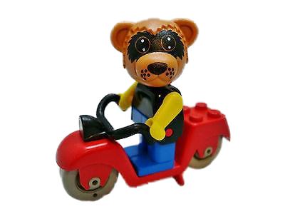 324 LEGO Fabuland Ricky Racoon on His Scooter thumbnail image