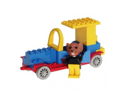 328 LEGO Fabuland Michael Mouse and His New Car thumbnail image