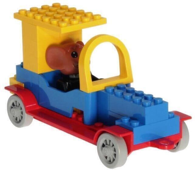 LEGO 328 Fabuland Mouse and His New Car BrickEconomy