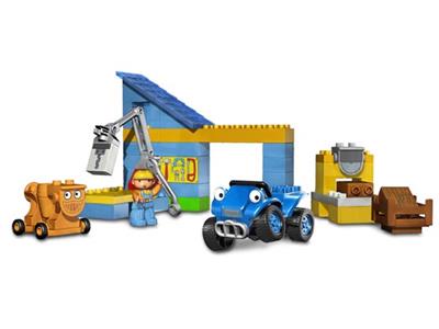 3299 LEGO Duplo Bob the Builder Scrambler and Dizzy at Bob's Workshop thumbnail image