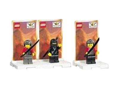 3345 LEGO Castle Three Minifig Pack Ninja #2 thumbnail image