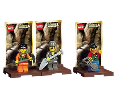 3348 LEGO Three Minifig Pack Rock Raiders #2
