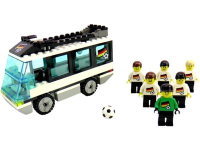 3404-2 LEGO Black Team Transport with Football thumbnail image