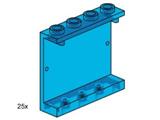 3447 LEGO 1x3x4 Wall Element Transparent Blue