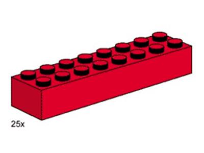 3467 LEGO 2x8 Red Bricks thumbnail image