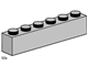 1x6 Light Grey Bricks thumbnail