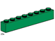 1x8 Dark Green Bricks thumbnail
