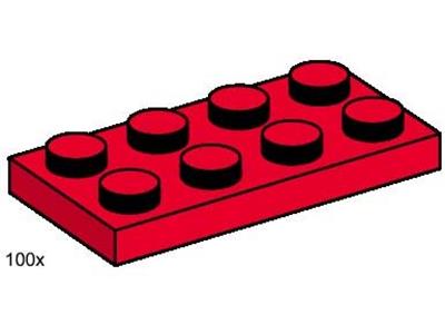 3485 LEGO 2x4 Red Plates thumbnail image