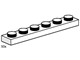 1x6 White Plates thumbnail