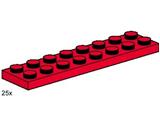 3491 LEGO 2x8 Red Plates