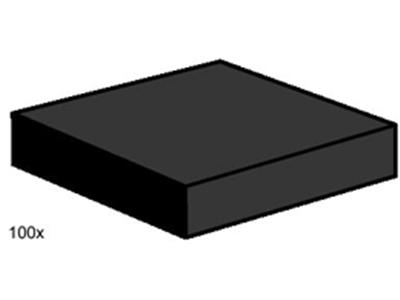 LEGO 3492 2x2 Black Smooth Tiles | BrickEconomy