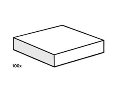 3493 LEGO 2x2 White Smooth Tiles