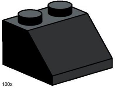3495 LEGO 2x2 Roof Tiles Steep Sloped Black thumbnail image