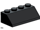 2x4 Roof Tiles Steep Sloped Black thumbnail