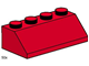2x4 Roof Tiles Steep Sloped Red thumbnail