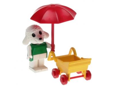 3602 LEGO Fabuland Pram Lisa Lamb Goes Walking thumbnail image