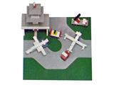 367-2 LEGO Samsonite Model Maker Mini Airport and Vehicle