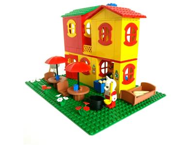 1 x LEGO® City,Schrank,Kasten,Briefkasten 4345 mit Tür/Klappe 2x2 bedruckt.01 