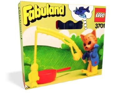 3701 LEGO Fabuland Charlie Cat the Fisherman