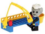 3717 LEGO Fabuland Mouse in a Tub Fishing