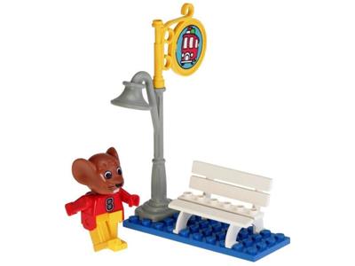 3719 LEGO Fabuland Bus Stop with Maximilian Mouse thumbnail image