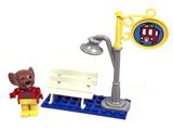3719 LEGO Fabuland Bus Stop with Maximilian Mouse thumbnail image