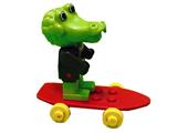 3721 LEGO Fabuland Clive Crocodile on His Skateboard thumbnail image